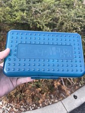 Vintage Blue SPACE MAKER 8 X 5 Pencil Box 1990s Great Condition
