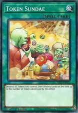 Yu-Gi-Oh TCG LED7-EN054 C Token Sundae Legendary Duelists: Rage of Ra