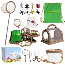 Bug Catcher Kit for Kids Outdoor Explorer Kit with Insect Cage, Observation B...