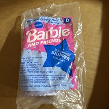 1994 McDonalds Happy Meal BARBIE  FRIENDS Bridesmaid Skipper Toy 8 sealed 