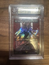 Sephiroth, Fabled SOLDIER (Borderless) (Surge Foil) (0527) Final Fantasy BGS 9.5