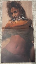 TYLA SIGNED VINYL 12x24 INSERT POSTER - BECKETT COA