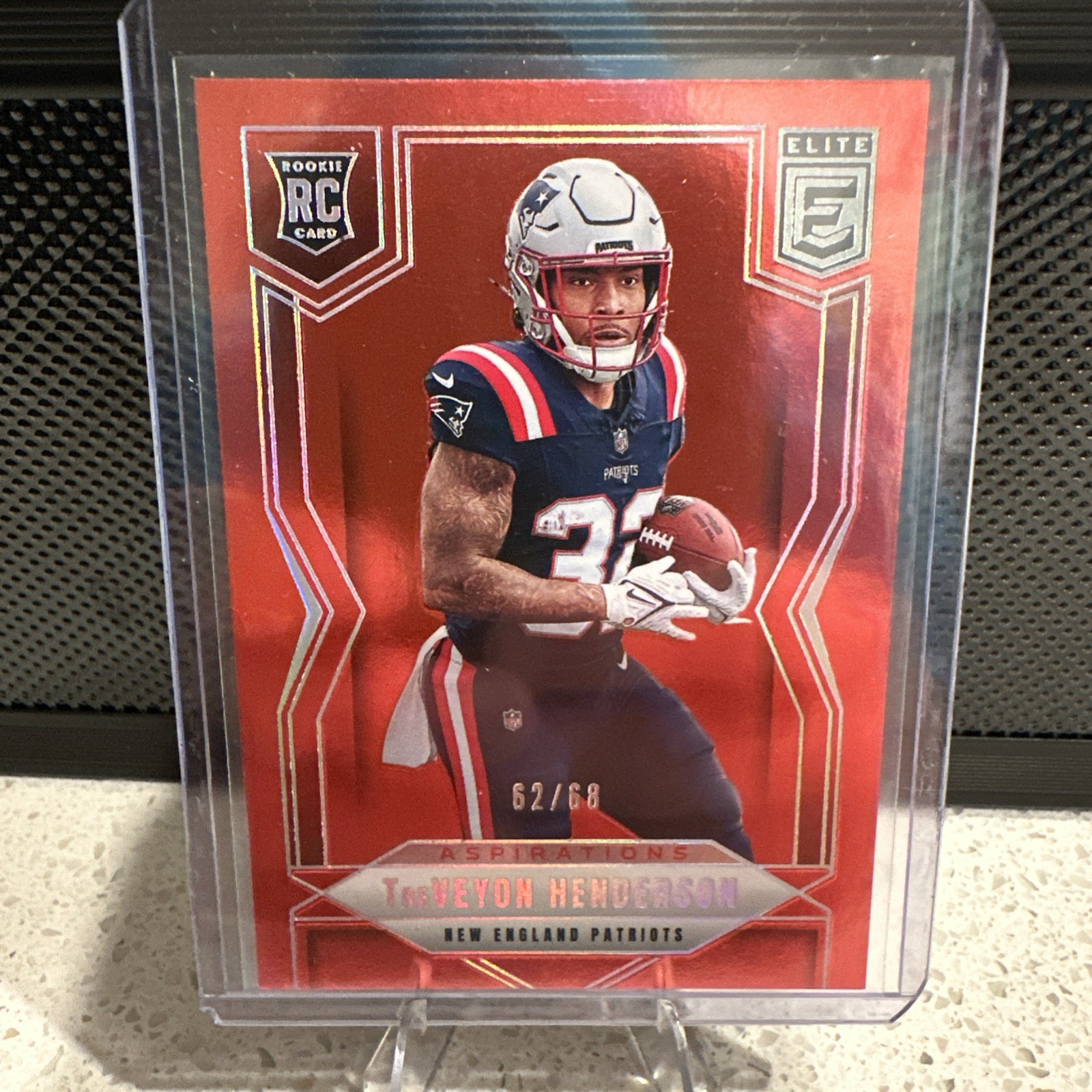 2025 Panini Donruss Elite - Rookies TreVeyon Henderson #152 Aspirations /68 (RC)