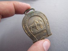 ANTIQUE 1915 BRADSTREET & CLEMENS COMPANY GRAND ISLAND NE. POCKET WATCH FOB