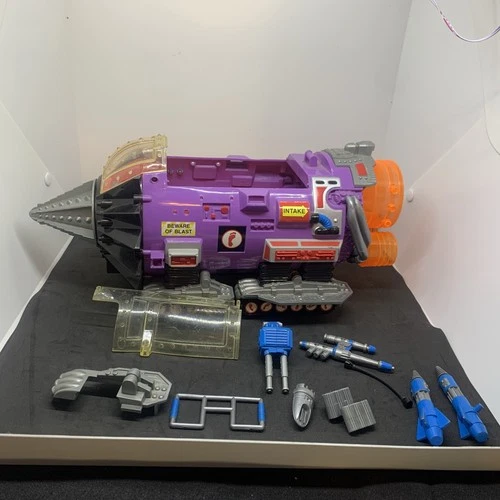 Vintage Teenage Mutant Ninja Turtles TMNT Module Drill Vehicle 1990s Incomplete