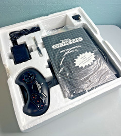 Sega Genesis Console Model 1601 Sonic The Hedgehog Bundle System Completed Boxed
