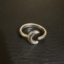 I love you to the moon & back 925 Sterling Silver Adjustable Celestial ring Boho