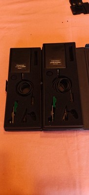 Audio-Technica AT8531 Phantom Power Module w/ AT803 Lavalier Microphone 2 Units