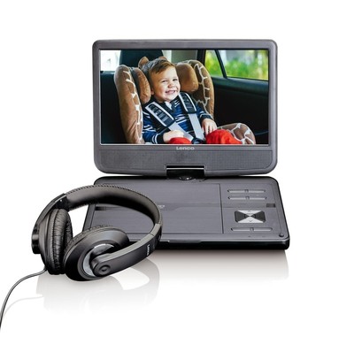 LENCO DVP-1010BK Portabler DVD-Player #12609536