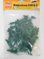 Busch Spur N/Z 6597 Waldpackung 50 Stecktannen sortiert