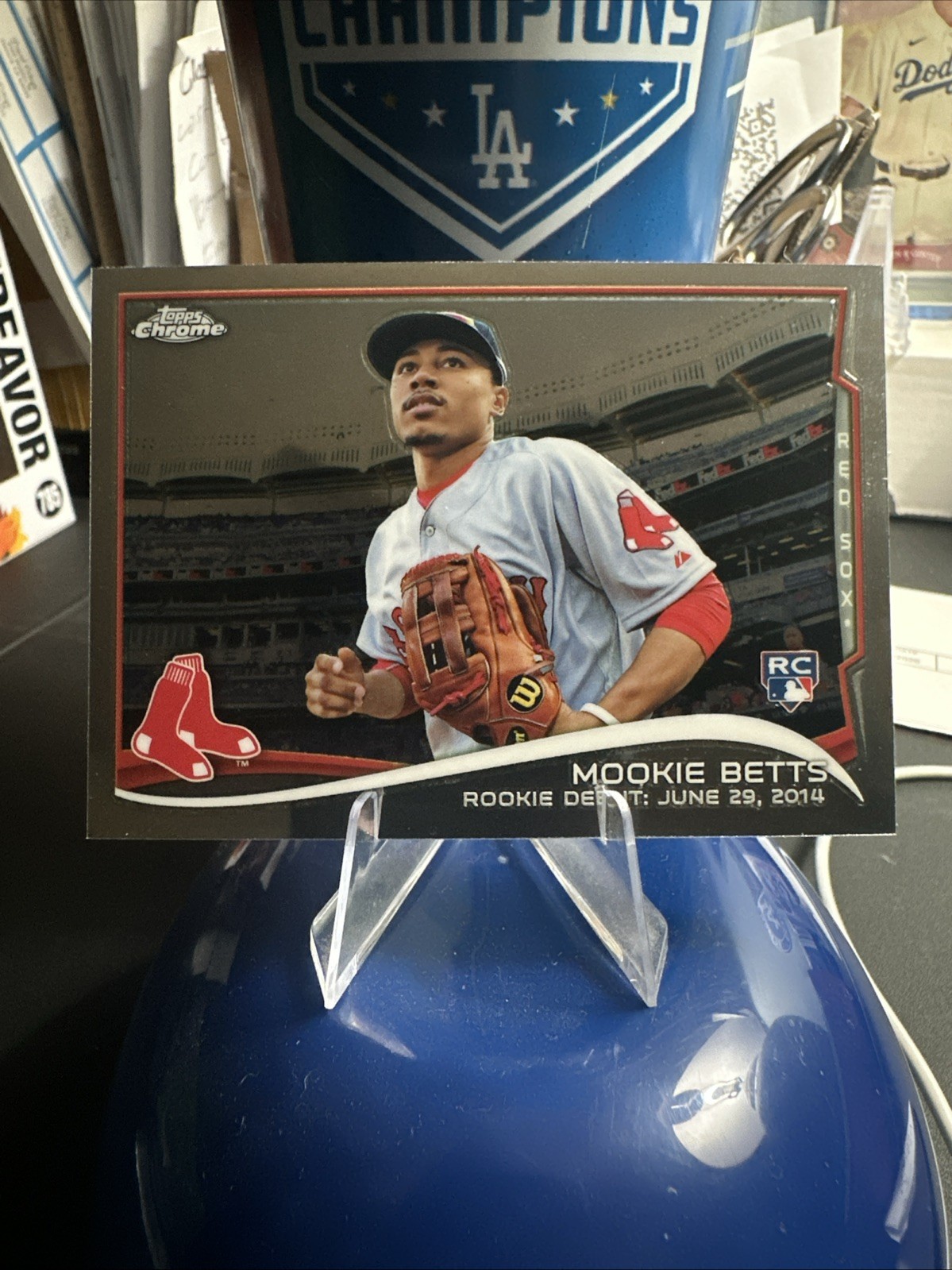 2014 Topps Chrome Update - Mookie Betts #MB-46 (RC)