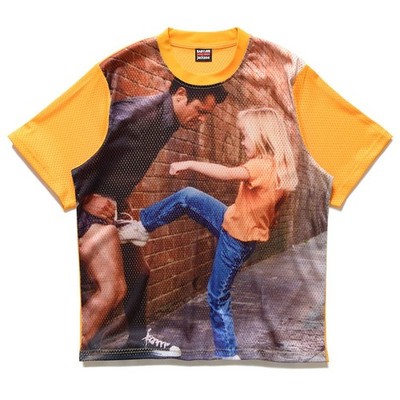 Babylon x Jackass Jersey Tee | Size LARGE | Cup Test Johnny Knoxville MTV 2000s