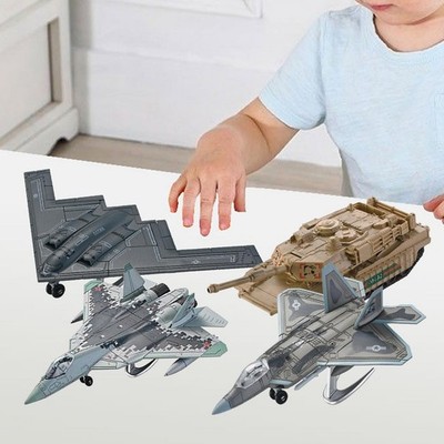 1/72 Fighter Attack Modell Brain Teaser DIY Flugzeugmodell zusammenbauen,