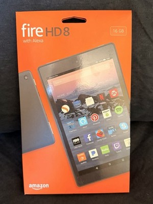 amazon fire hd 8 tablet 7th generation Black Sealed