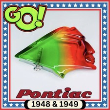  1948 1949 Pontiac Hood Ornament Insert Go
