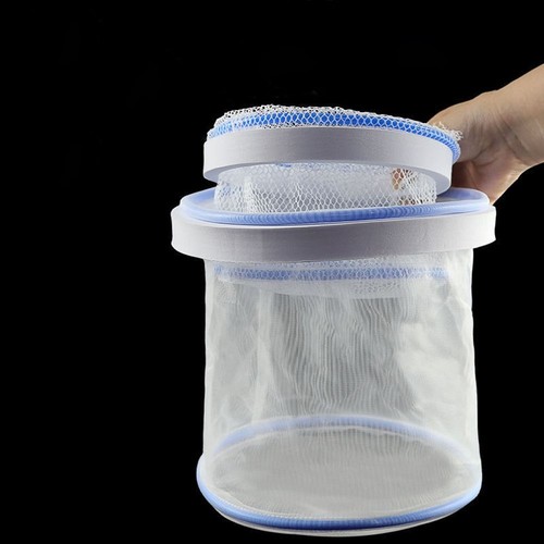 Ventilated Guppy Breeding Net Permeable Floating Fish Net Home Aquarium - Picture 10 of 16