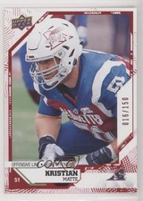 2019 Upper Deck CFL Red 16/150 Kristian Matte #191 z6b