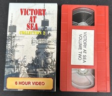 Victory At Sea Collection 2 VHS Tape Roman Renaissance D-Day Leyte Gulf Mandalay