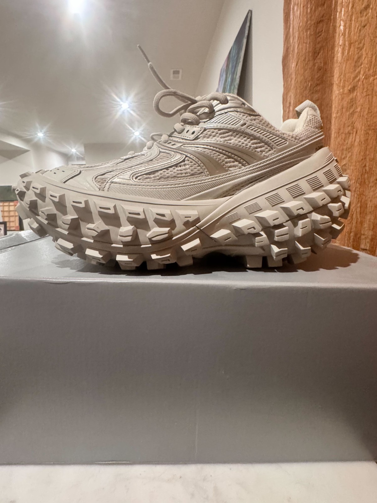 Balenciaga Defender Sneakers – Off-White (Men’s US 7 / EU 40) thumbnail 2