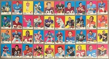 1969 Topps Football 40-CARD Lot w First Series Checklist Sonny Bishop Len Dawson