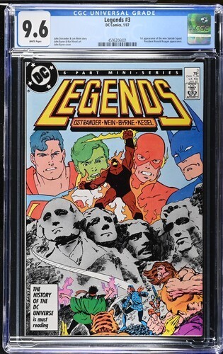 Legends #3 (1987) 1st New Suicide Squad CGC 9.6 EE568
