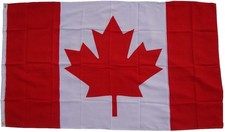 Flagge Kanada 90 x 150 cm mit 2 Messing Ösen Hissen Hissfahne Canada Flag Fahne