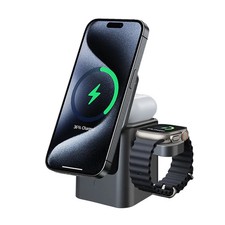 3 in 1 Magnetic Charger Wireless Portable Apple Iphone Watch Series