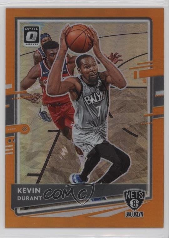 2020-21 Panini Donruss Optic Orange Prizm 199/199 Kevin Durant #136 06gz