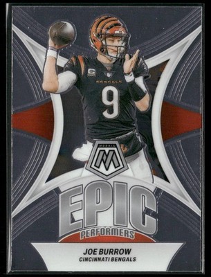 2024 Panini Mosaic #EP-JB Joe Burrow Epic Performers