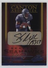 2006 Playoff Absolute Memorabilia Canton Absolutes 3/10 Shaun Alexander Auto 6h1