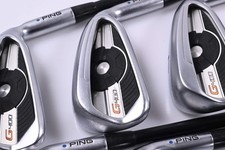 Ping G400 Irons / 5-PW / Blue Dot / Senior Flex Ping Alta CB Shafts