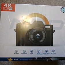 4k Ultra Hd Camera Sealed 16x digital zoom 48MP wide angle lens HDR mode NBD