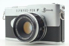 Near MINT OLYMPUS PEN FV 35mm Half Frame Film Camera 38mm F1.8 Lens From JAPAN