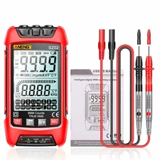 Digital Multimeter Tester 6000 Counts Voltmeter Ammeter Current Voltage DC AC