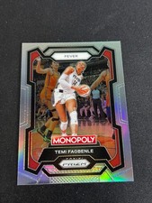 2024 Panini Prizm Monopoly WNBA - Temi Fagbenle #26 Silver Prizm Fever