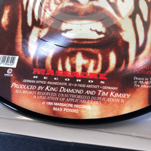 King Diamond Decade of Horror Box set LP 4 Picture Disc Mercyful Fate Rare VHTF - Picture 19 of 22