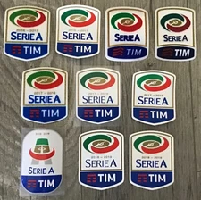 Italy Serie A Patch + Trophy 7 Badge Toppa Parche Remendo Flicken Pièce 