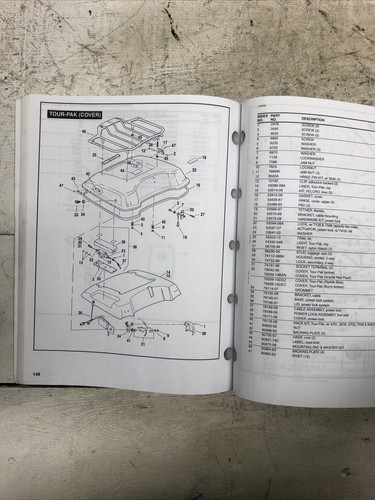 2010 Harley Davidson FLHTCUSE Parts Catalog Manual Book 99428-10 - Picture 12 of 12