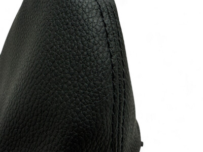 『HAMI H38716 純正黒革 AUTO』 Mini Countryman Paceman Automatic Shift Boot NEW OEM 25169803426