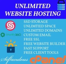 Yearly Unlimited Website Hosting | Locations throughout Europe and the USA