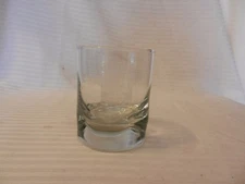 Cutty Sark Scots Whisky White Logo Drink Glass 3.5" Tall