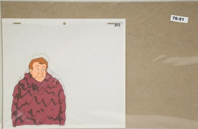GhostBusters Original Production Drawing And Cel 76-51 Used Cond.