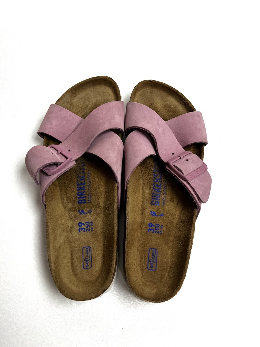 BIRKENSTOCK SIENA 39 ベージュ Birkenstock Siena Sandals Suede Size 39 Narrow Width Soft