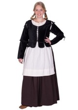 Medieval Velvet Jacket, Black or Green