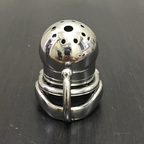 Stainless Steel Male Chastity Device Metal Cage Men Locking Belt Hook Ring - Picture 21 of 35