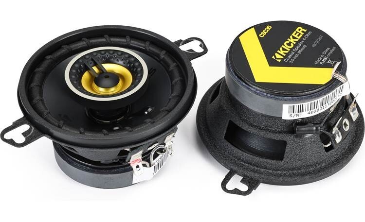 KICKER 46CSC354 / CS SERIES 3.5" 2-WAY COAX SPEAKERS **NEW** 3 1/2" SPEAKERS