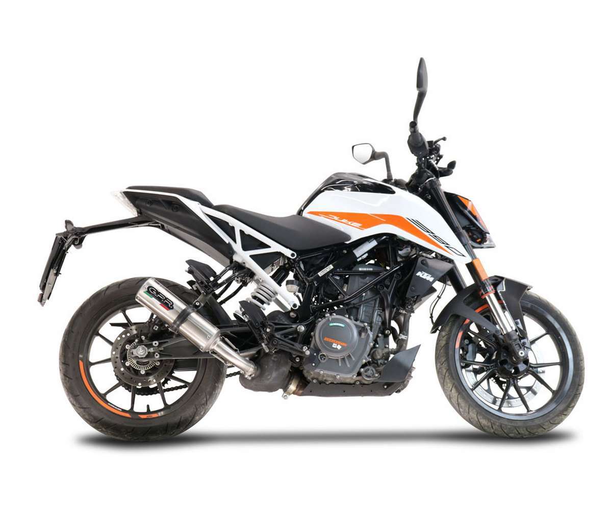 Exhaust Muffler GPR M3 Inox Approved Ktm Duke 390 2021 2023