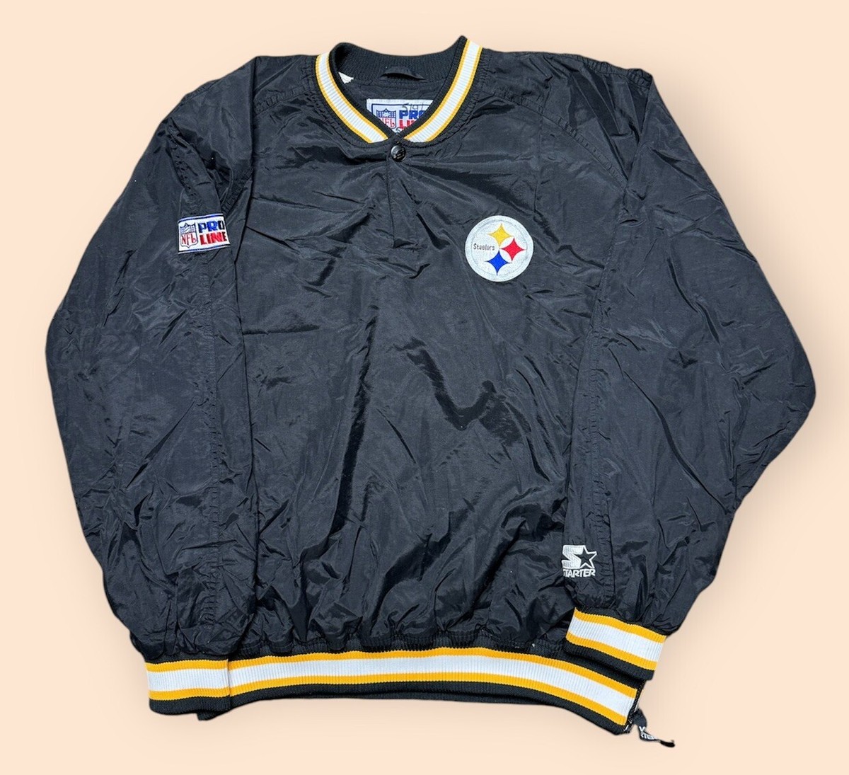 Pittsburgh Steelers NFL PRO LINE ジャケット Men's Pittsburgh Steelers NFL Pro Line by JH Design Black