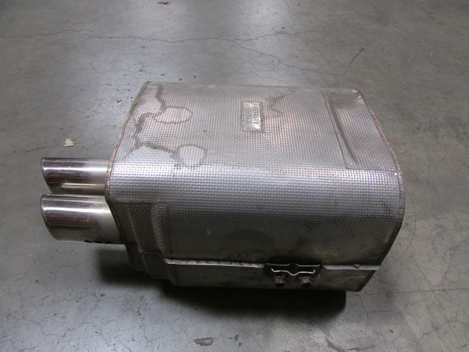 Ferrari 456, RH, Right Muffler, Used, P/N 156347