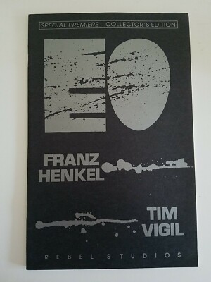EO # 1 Tim Virgil Rebel Studio 1992 Collector's Edition 445 of 2000